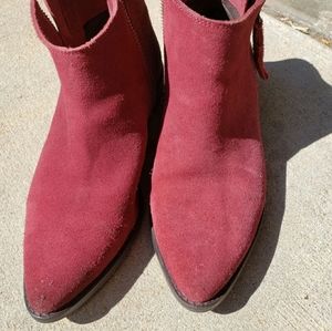 Naughty Monkey Red Booties